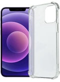 Case Hülle Cover iPhone 12 Pro Max Durchsichtig Transparent Silikon Clear Handy